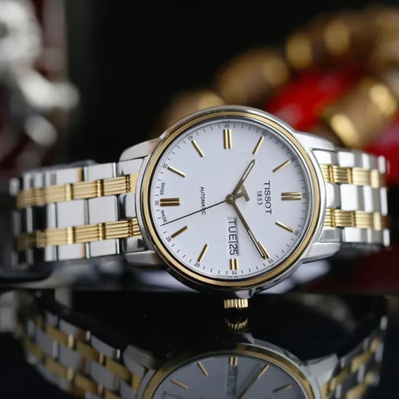 Tissot T-Classic Automatic III Two-tone Men's Watch- T065.430.22.031.00